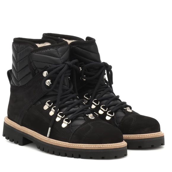 Host pick!  Ganni Edna Suede Hiker boots 39 - Picture 3 of 8